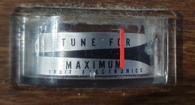 My Tx has a meter labeled &quot;Orbit Electronics&quot;