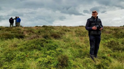 Some bloke on a hill...