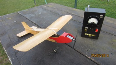 electric on the button, now with landing gear