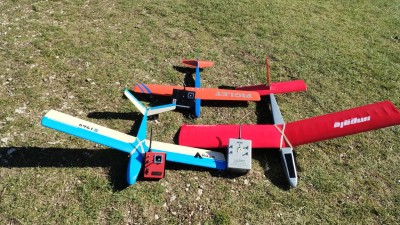 V-Tail Gliders at Ivinghoe 2024
