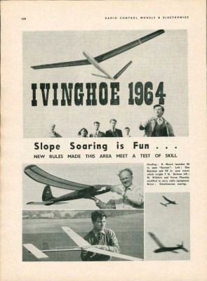 V-Tail Gliders at Ivinghoe 1964