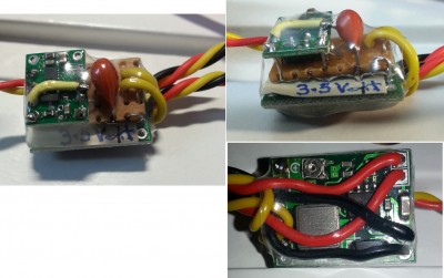 emulator with integrated 3.5v regulator