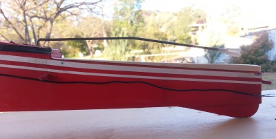 increased tailplane packing to go with the CofG moved forward.