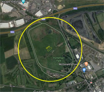 700 metre radius of PANDAS strip