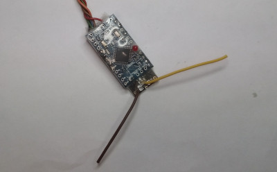 Finished receiver... or so I thought...<br />...forgot the capacitors!