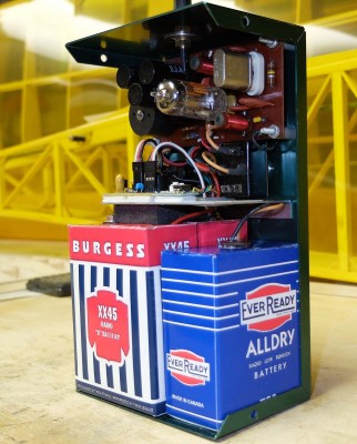 A full complement of simulated batteries - all 136 1/2 Volts worth!