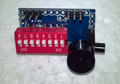 Buzzer in position