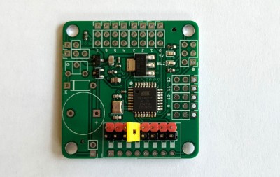 Headers and 0.1&quot; jumpers can be used in the place of a DIP switch