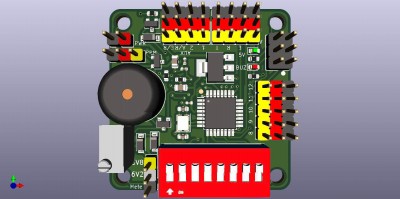 Virtualisation of the MK3 Pro Mini Encoder - the sounder and pot' are slightly smaller in real life